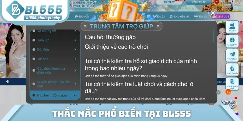 Thắc mắc phổ biến tại BL555